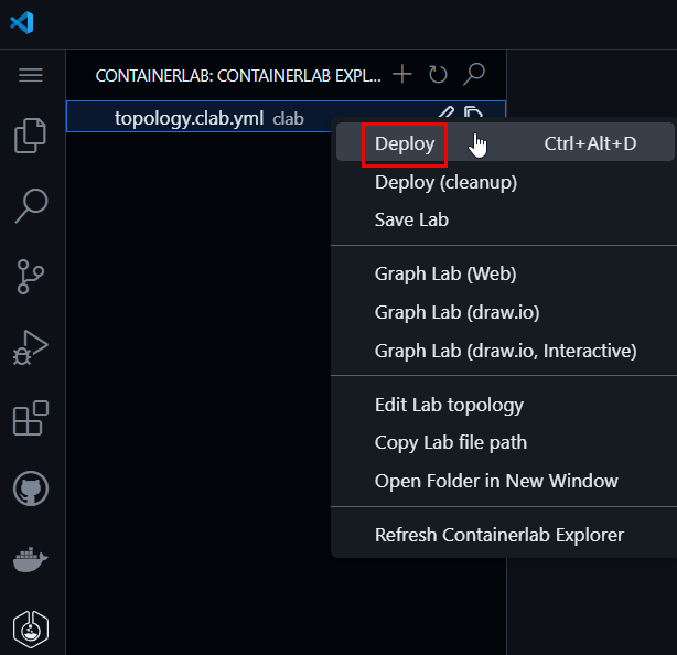 cLab Extension - Start the Lab