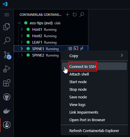 cLab Connect to SSH